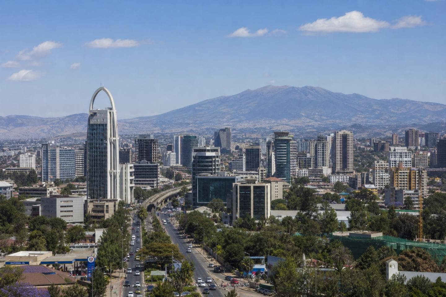 Passagem para Addis Abeba