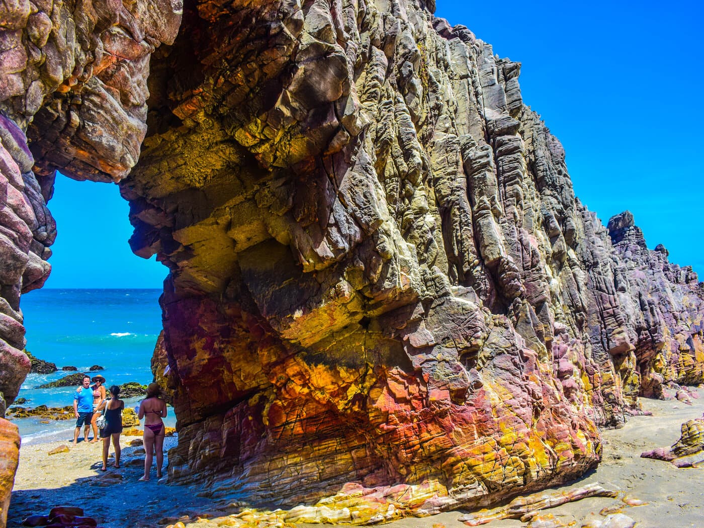 Pedra Furada, em Jericoacoara, Ceará