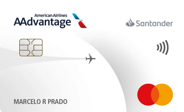 Cartão Santander AAdvantage Quartz