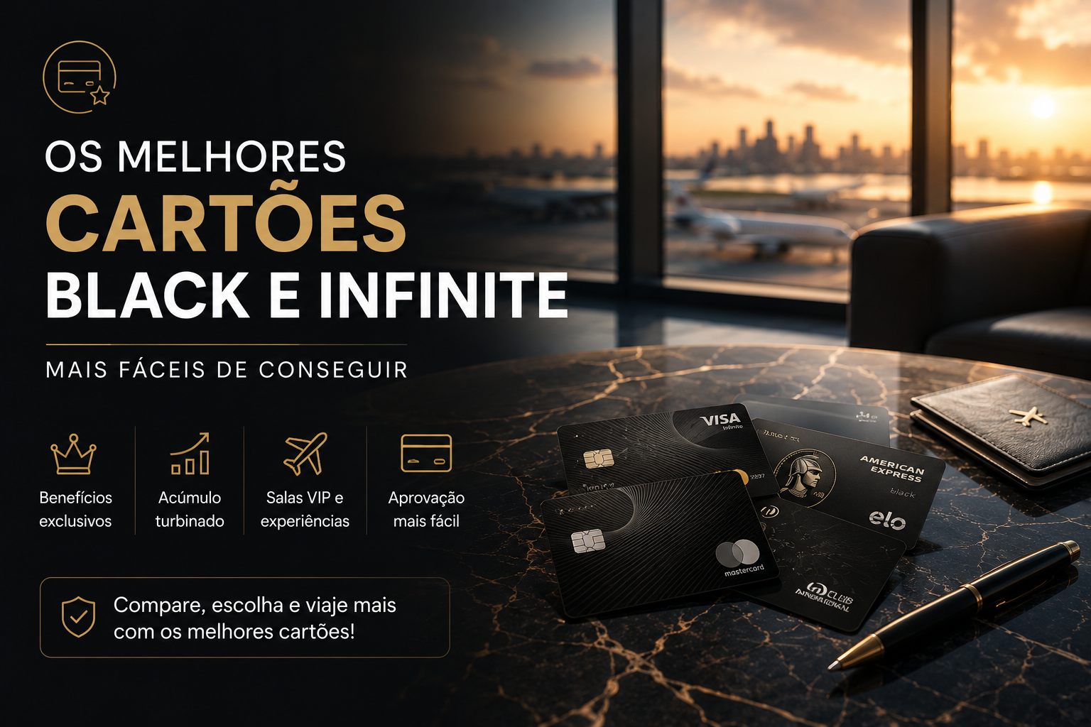 (upload manual) — Cartões Black e Visa Infinite 2026: requisitos e milhas